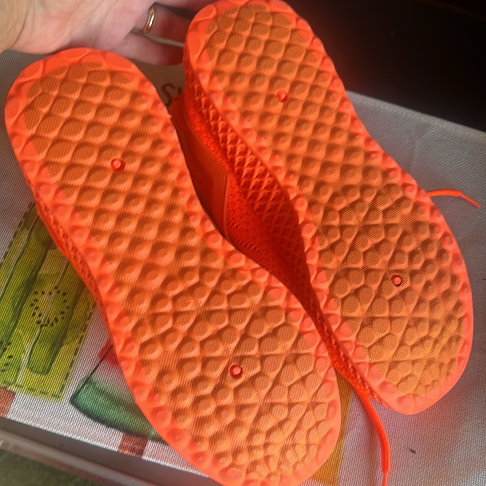 PONY Orange Sneakers Lightweight Breathable Athletic - Picture 5 of 6